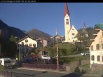 Archiv Foto Webcam Holzgau: Kirche 07:00