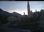 Archiv Foto Webcam Holzgau: Kirche 17:00