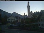 Archiv Foto Webcam Holzgau: Kirche 17:00