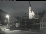 Archived image Webcam Holzgau center: Church 06:00