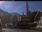 Archived image Webcam Holzgau center: Church 13:00