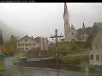 Archived image Webcam Holzgau center: Church 11:00