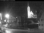 Archived image Webcam Holzgau center: Church 19:00
