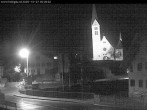 Archived image Webcam Holzgau center: Church 23:00