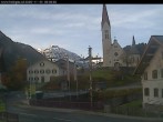 Archived image Webcam Holzgau center: Church 07:00