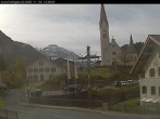 Archiv Foto Webcam Holzgau: Kirche 12:00