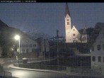 Archived image Webcam Holzgau center: Church 05:00