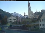 Archived image Webcam Holzgau center: Church 06:00