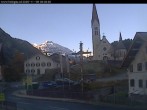 Archived image Webcam Holzgau center: Church 07:00