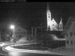 Archived image Webcam Holzgau center: Church 00:00