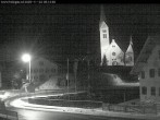 Archived image Webcam Holzgau center: Church 04:00