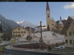 Archived image Webcam Holzgau center: Church 08:00