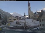 Archived image Webcam Holzgau center: Church 09:00