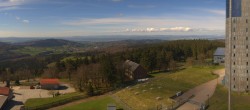 Archived image Webcam Panoramic view Großer Inselsberg - Rennsteig 09:00