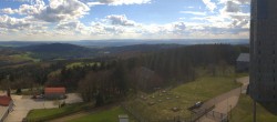 Archived image Webcam Panoramic view Großer Inselsberg - Rennsteig 15:00