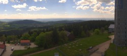 Archived image Webcam Panoramic view Großer Inselsberg - Rennsteig 13:00