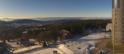 Archiv Foto Webcam Panorama Großer Inselsberg - Rennsteig 09:00