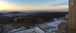 Archived image Webcam Panoramic view Großer Inselsberg - Rennsteig 07:00