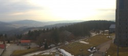 Archiv Foto Webcam Panorama Großer Inselsberg - Rennsteig 15:00