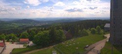 Archived image Webcam Panoramic view Großer Inselsberg - Rennsteig 15:00