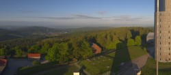 Archived image Webcam Panoramic view Großer Inselsberg - Rennsteig 05:00