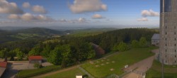 Archived image Webcam Panoramic view Großer Inselsberg - Rennsteig 07:00