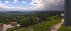 Archived image Webcam Panoramic view Großer Inselsberg - Rennsteig 13:00