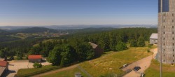 Archiv Foto Webcam Panorama Großer Inselsberg - Rennsteig 09:00