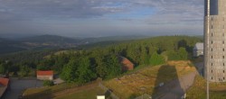 Archiv Foto Webcam Panorama Großer Inselsberg - Rennsteig 06:00