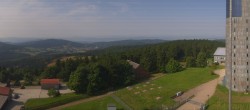 Archiv Foto Webcam Panorama Großer Inselsberg - Rennsteig 09:00