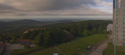 Archived image Webcam Panoramic view Großer Inselsberg - Rennsteig 08:00