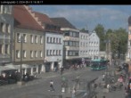 Archiv Foto Webcam Straubing Ludwigsplatz - Blick nach Osten 15:00