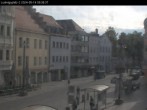Archiv Foto Webcam Straubing Ludwigsplatz - Blick nach Osten 07:00