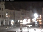 Archiv Foto Webcam Straubing Ludwigsplatz - Blick nach Osten 23:00