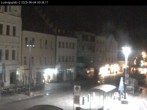 Archiv Foto Webcam Straubing Ludwigsplatz - Blick nach Osten 23:00