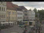 Archiv Foto Webcam Straubing Ludwigsplatz - Blick nach Osten 17:00