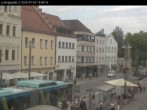 Archiv Foto Webcam Straubing Ludwigsplatz - Blick nach Osten 17:00