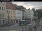 Archiv Foto Webcam Straubing Ludwigsplatz - Blick nach Osten 05:00