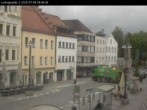 Archiv Foto Webcam Straubing Ludwigsplatz - Blick nach Osten 05:00