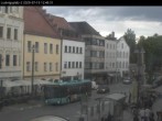 Archiv Foto Webcam Straubing Ludwigsplatz - Blick nach Osten 11:00