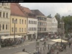 Archiv Foto Webcam Straubing Ludwigsplatz - Blick nach Osten 13:00