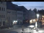 Archiv Foto Webcam Straubing Ludwigsplatz - Blick nach Osten 03:00