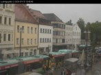 Archiv Foto Webcam Straubing Ludwigsplatz - Blick nach Osten 17:00