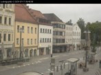 Archiv Foto Webcam Straubing Ludwigsplatz - Blick nach Osten 05:00