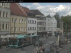 Archiv Foto Webcam Straubing Ludwigsplatz - Blick nach Osten 15:00