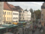 Archiv Foto Webcam Straubing Ludwigsplatz - Blick nach Osten 08:00