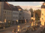 Archiv Foto Webcam Straubing Ludwigsplatz - Blick nach Osten 17:00