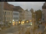 Archiv Foto Webcam Straubing Ludwigsplatz - Blick nach Osten 17:00