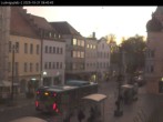 Archiv Foto Webcam Straubing Ludwigsplatz - Blick nach Osten 05:00
