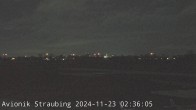 Archiv Foto Webcam Flugplatz Straubing 01:00